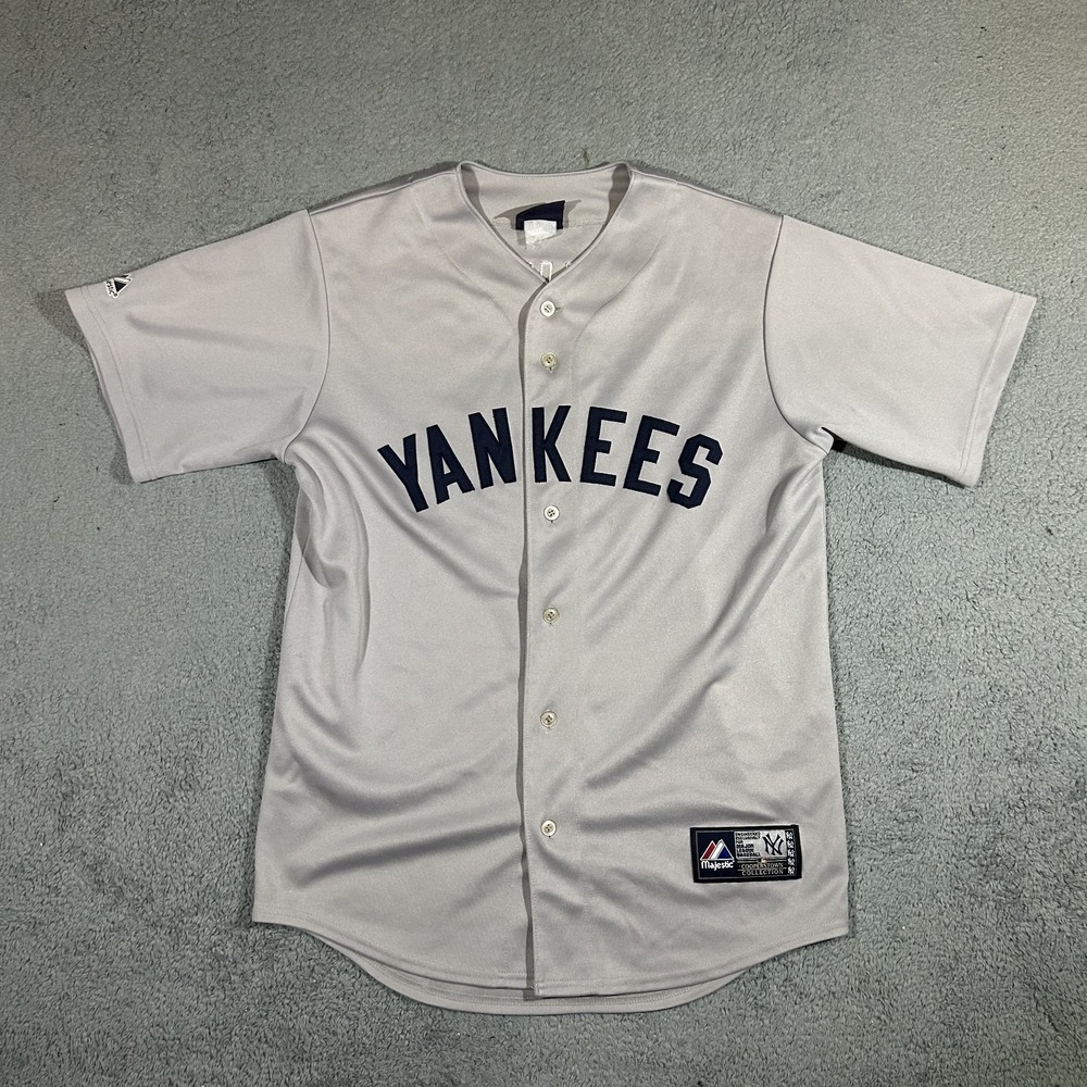 Majestic Cooperstown Collection New York Yankees Babe Ruth Jersey Medium #3952